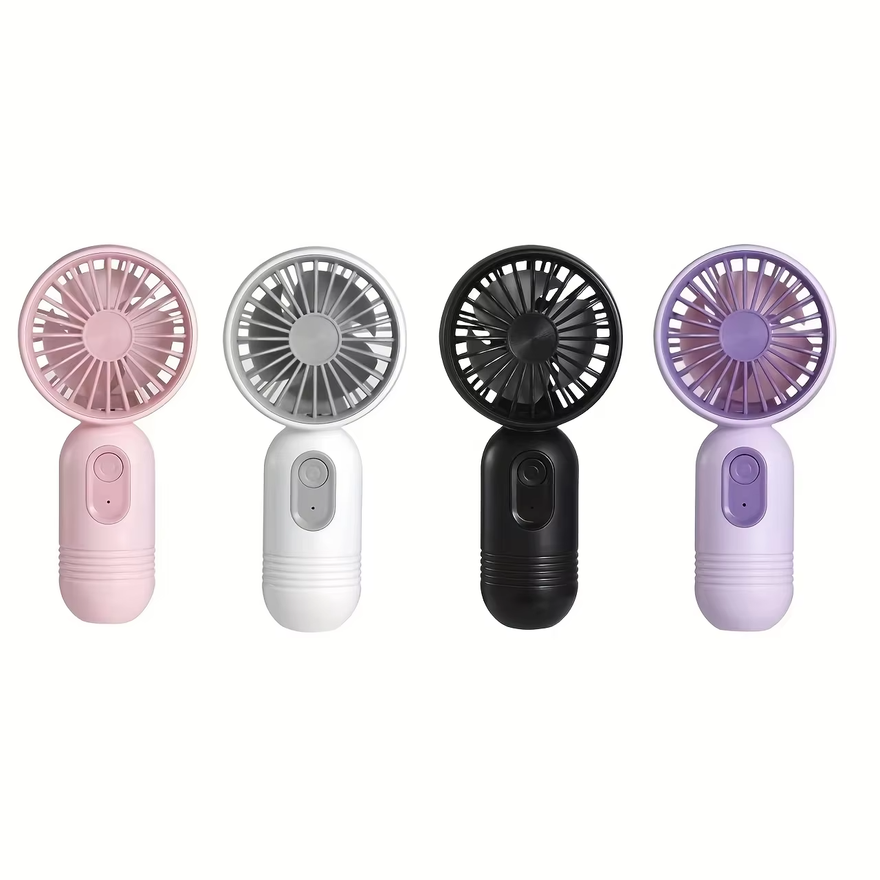 Usb Desk Fan - 3 Hızlı USB Mini Şarj Edilebilir