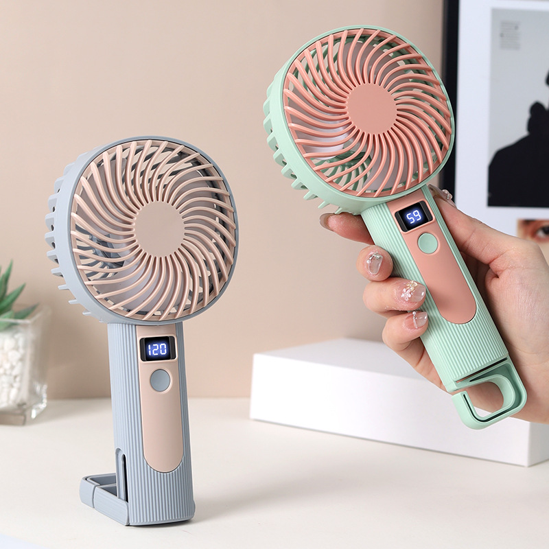 Dijital Ekranlı Mini El Tipi F - Usb Desk Fan incelemesi ve fiyatı