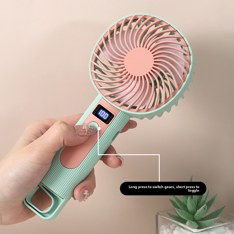 Dijital Ekranlı Mini El Tipi F - Usb Desk Fan incelemesi ve fiyatı