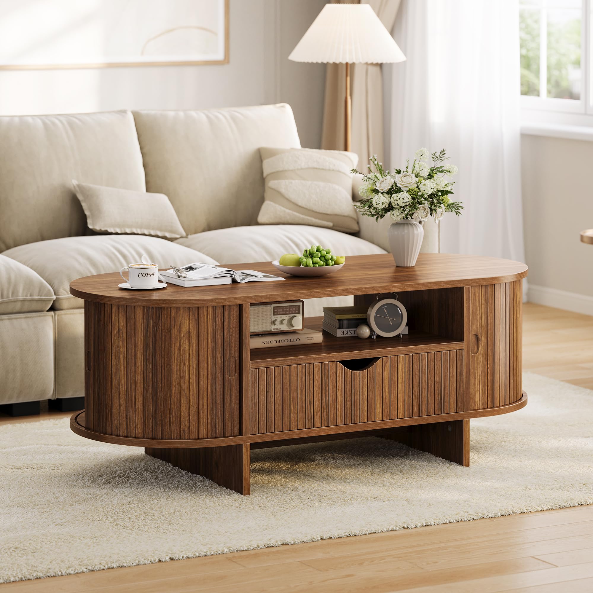 47.2 inç Oval Sehpa, Depolama  - Desk Drawer Small incelemesi ve fiyatı