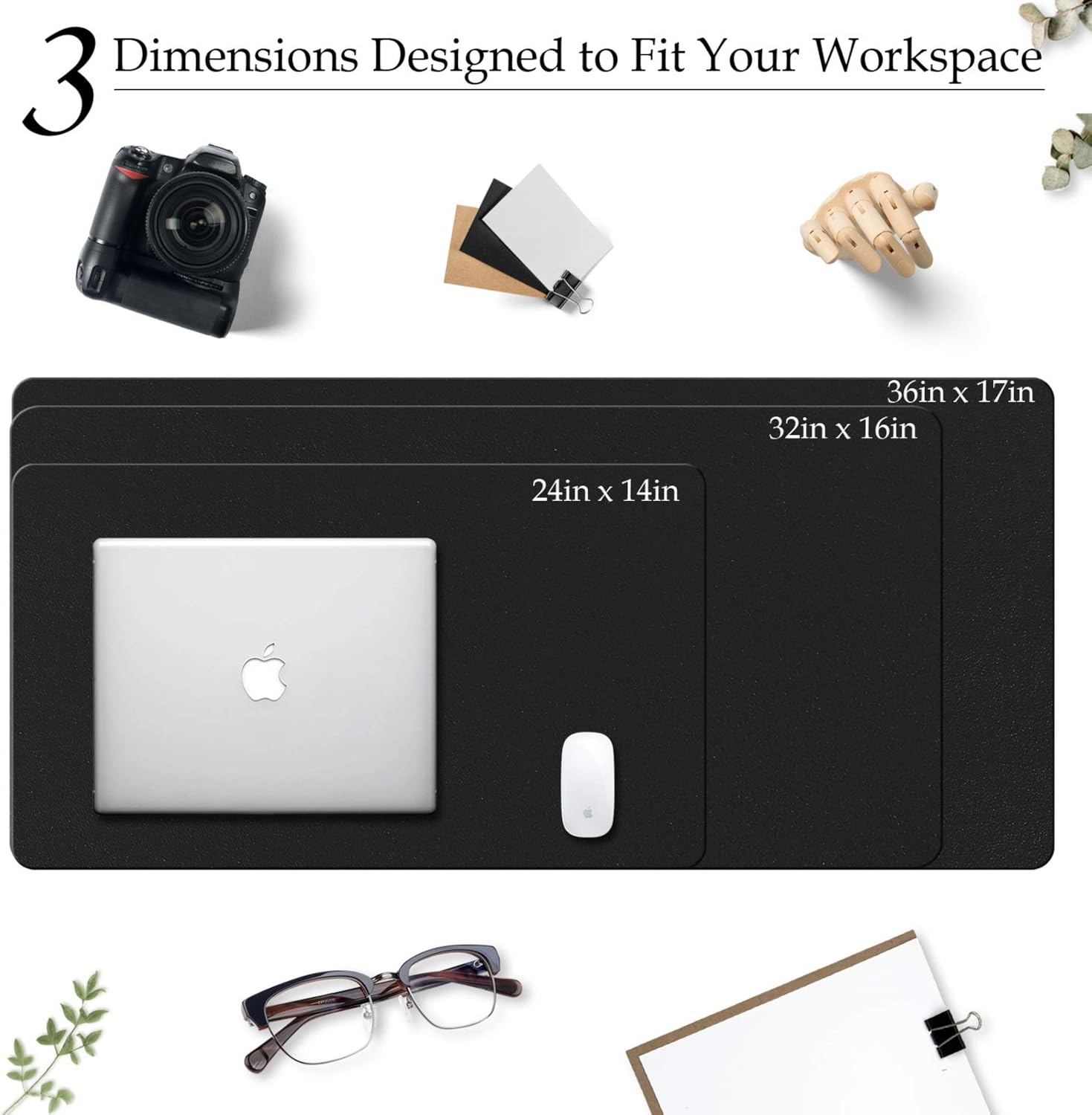 Büyük Boy Deri Masa Pedi, Ofis - Desk Mat Leather incelemesi ve fiyatı