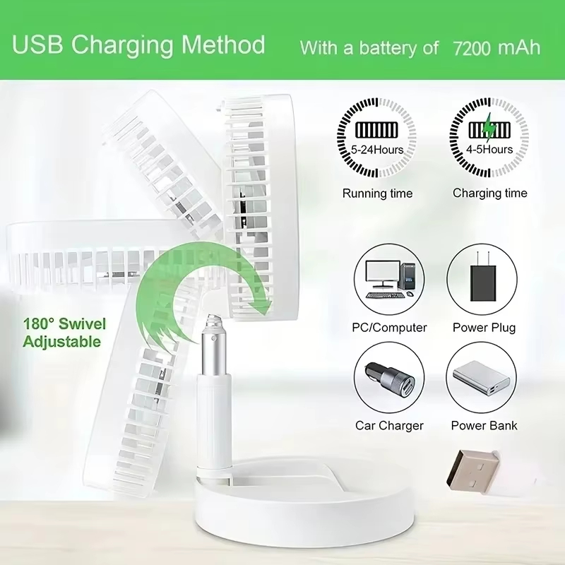 Geri Çekilebilir Fan Taşınabil - Usb Desk Fan incelemesi ve fiyatı