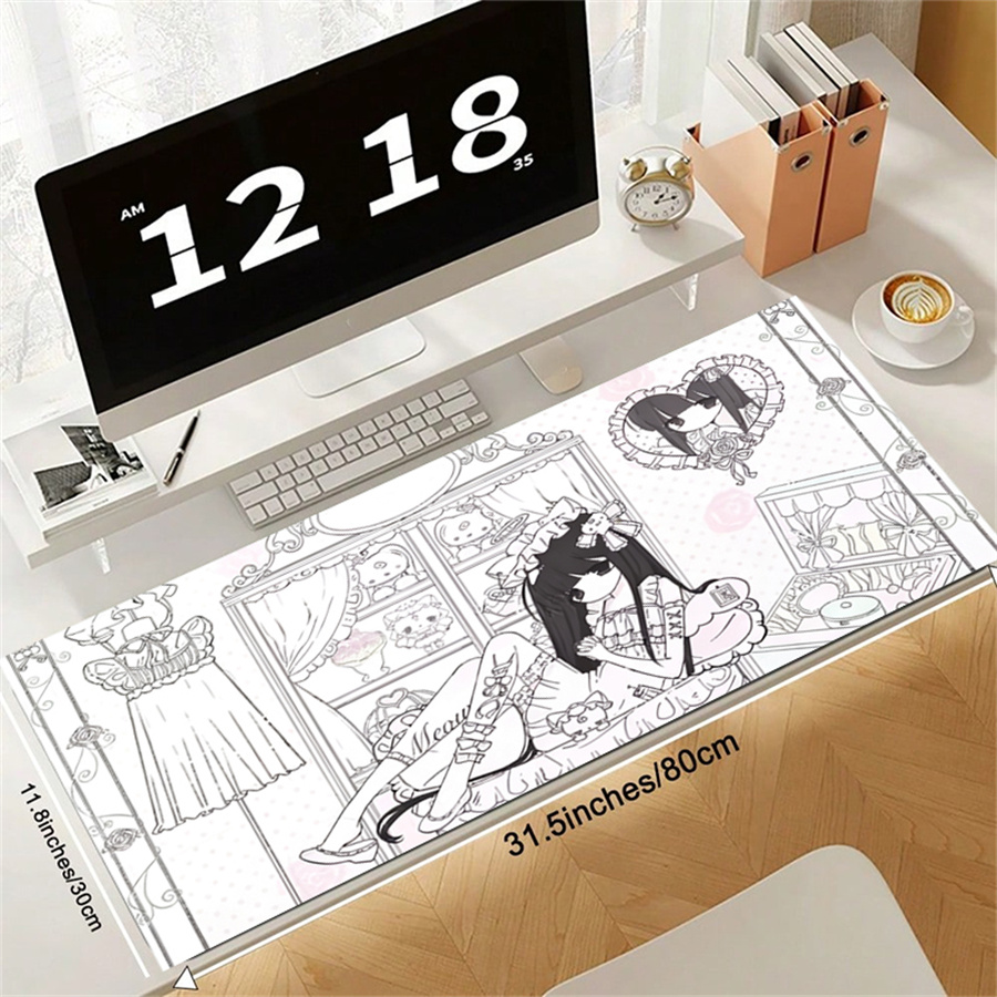 Anime Estetiği Deri Mouse Pad  - Desk Mat Leather incelemesi ve fiyatı
