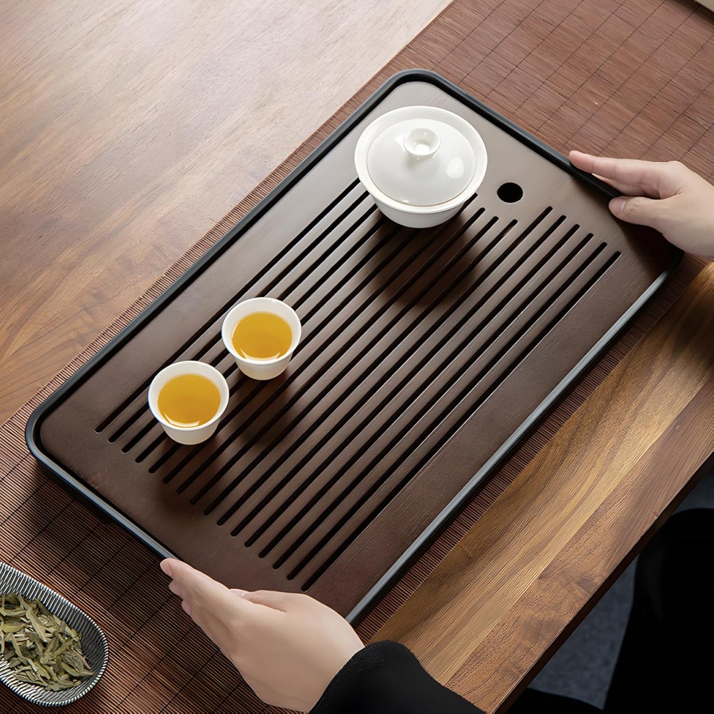 1 Adet Bambu Çay Masası Ev Tip - Desktop Organizer Bamboo incelemesi ve fiyatı