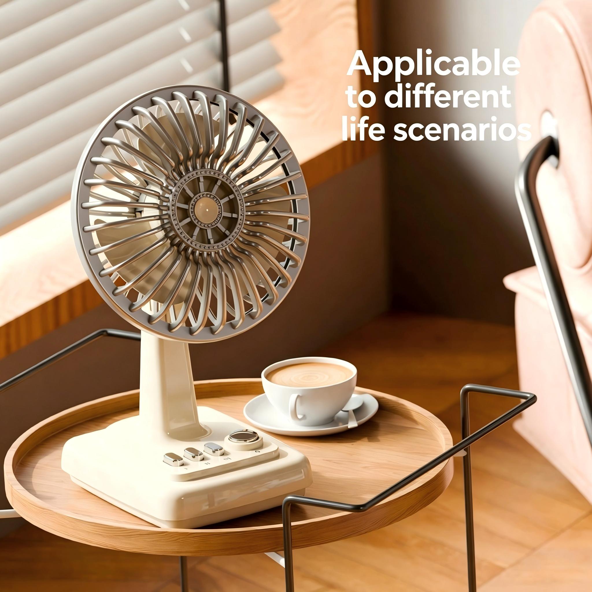 Retro Alaşımlı Masaüstü Fanı 3 - Usb Desk Fan incelemesi ve fiyatı