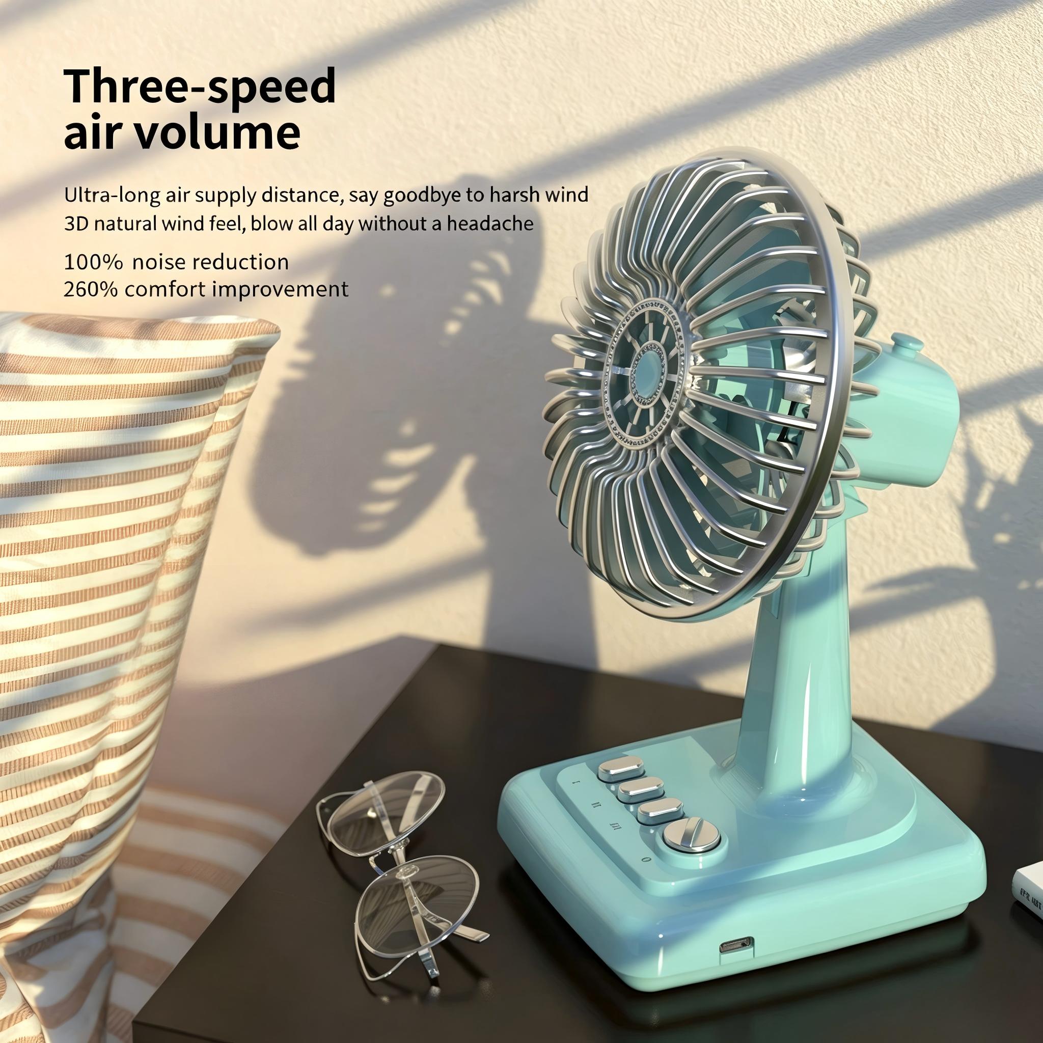Retro Alaşımlı Masaüstü Fanı 3 - Usb Desk Fan incelemesi ve fiyatı
