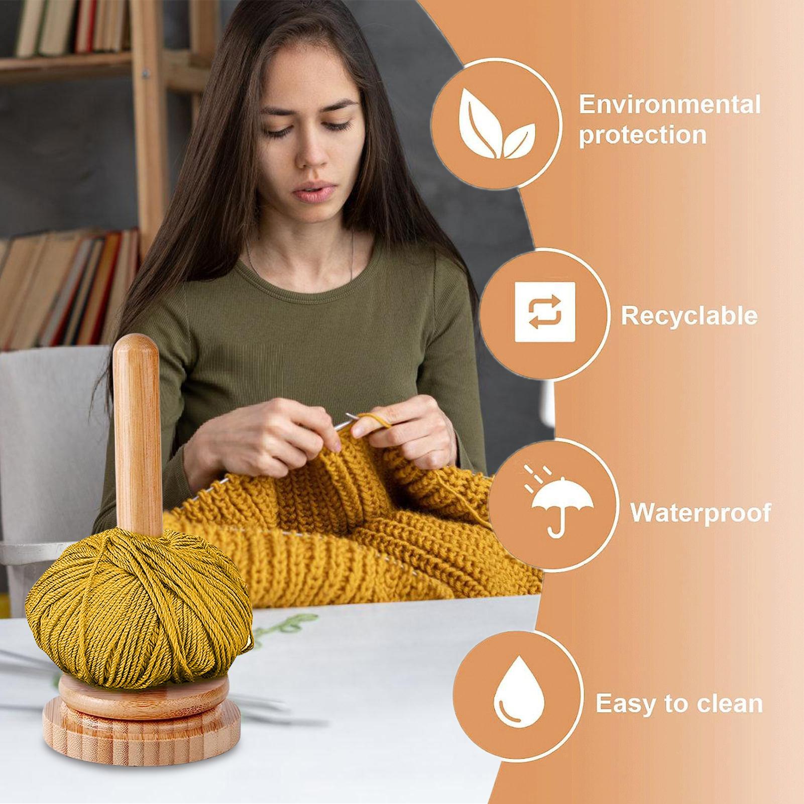 Döner Ahşap Makara Rafı Yün Dü - Desktop Organizer Bamboo incelemesi ve fiyatı