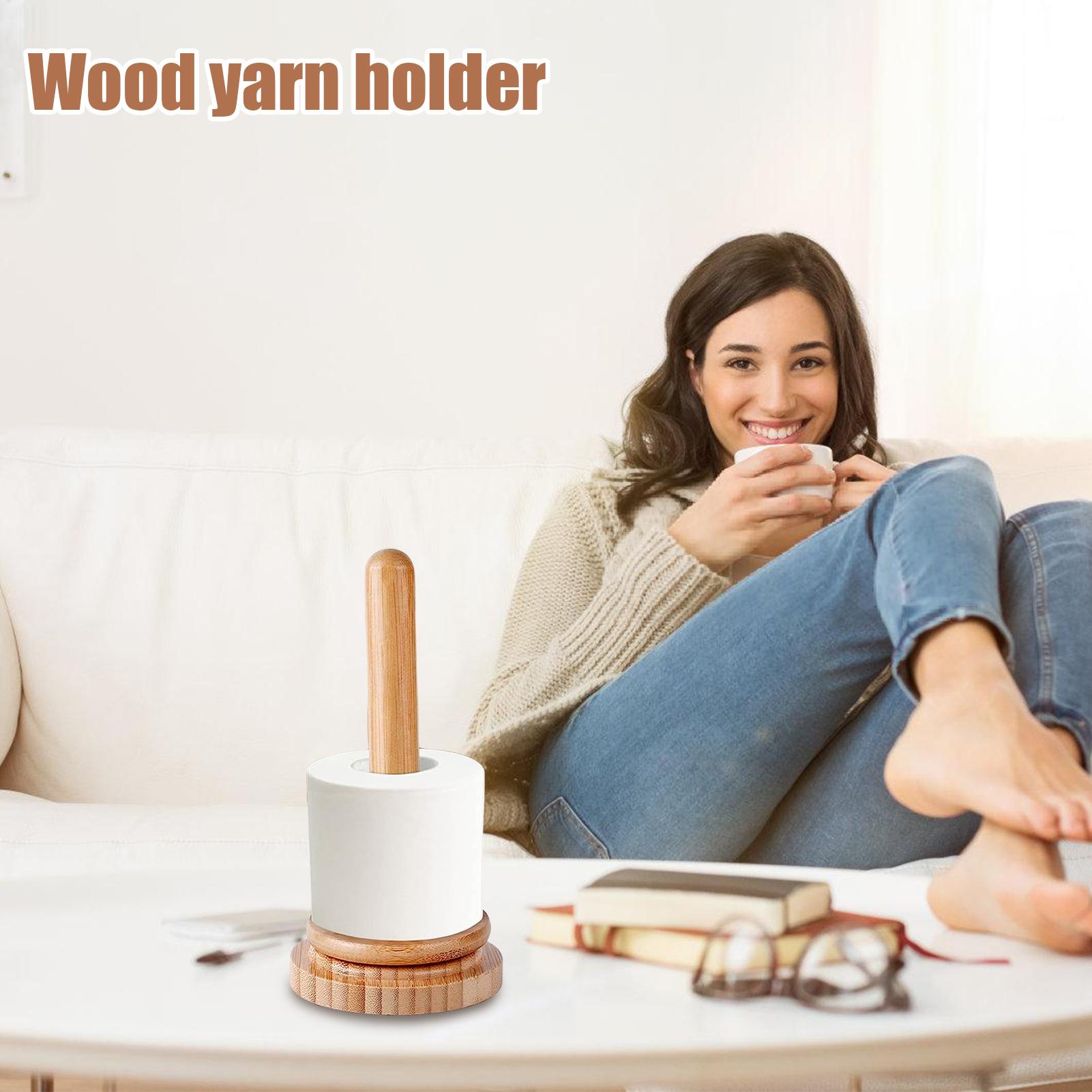 Döner Ahşap Makara Rafı Yün Dü - Desktop Organizer Bamboo incelemesi ve fiyatı