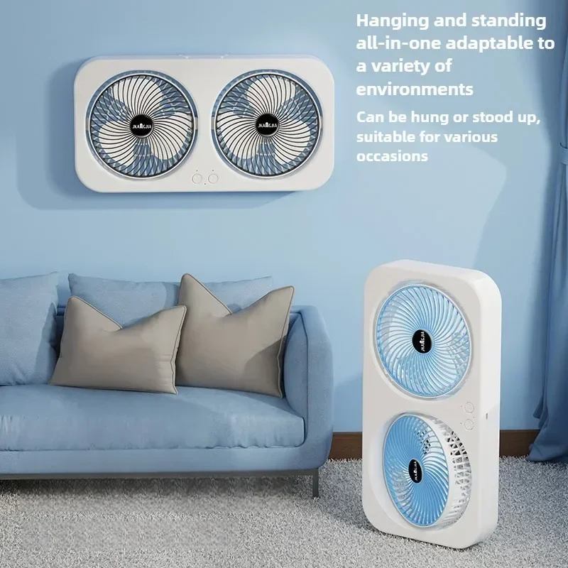 Çift Kafalı Masa Fanı USB Şarj - Usb Desk Fan incelemesi ve fiyatı