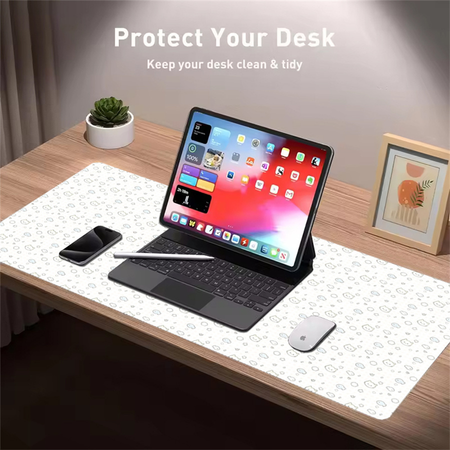 Sevimli Deri Masa Örtüsü Dekor - Desk Mat Leather incelemesi ve fiyatı