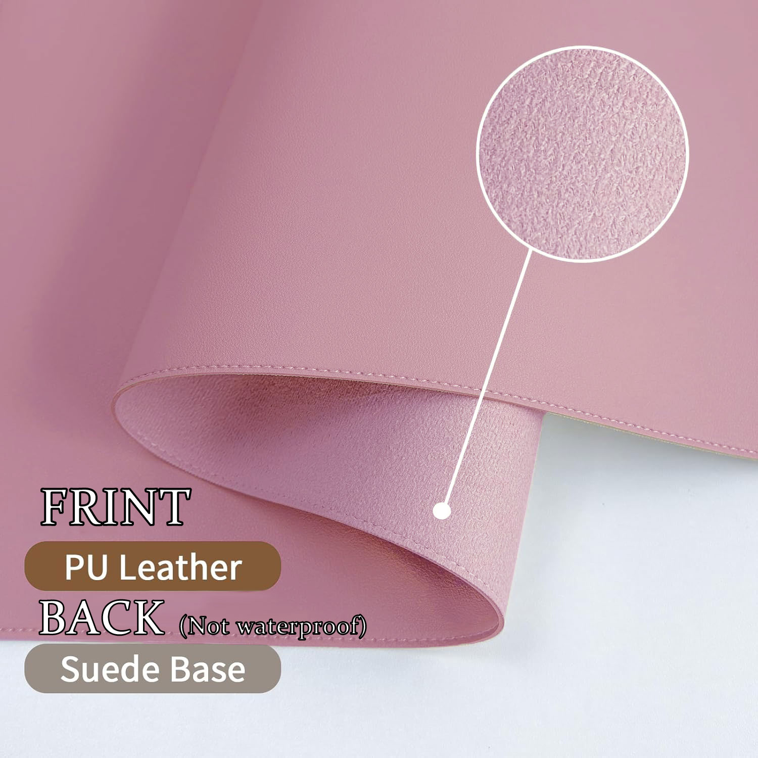 Masa Örtüsü, Çift Taraflı Ofis - Desk Mat Leather incelemesi ve fiyatı
