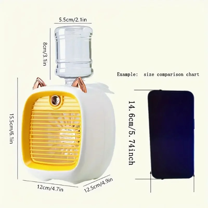 Taşınabilir mini klima fanı, e - Usb Desk Fan incelemesi ve fiyatı