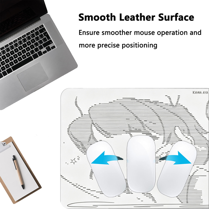1 adet deri Mouse Pad Anime me - Desk Mat Leather incelemesi ve fiyatı