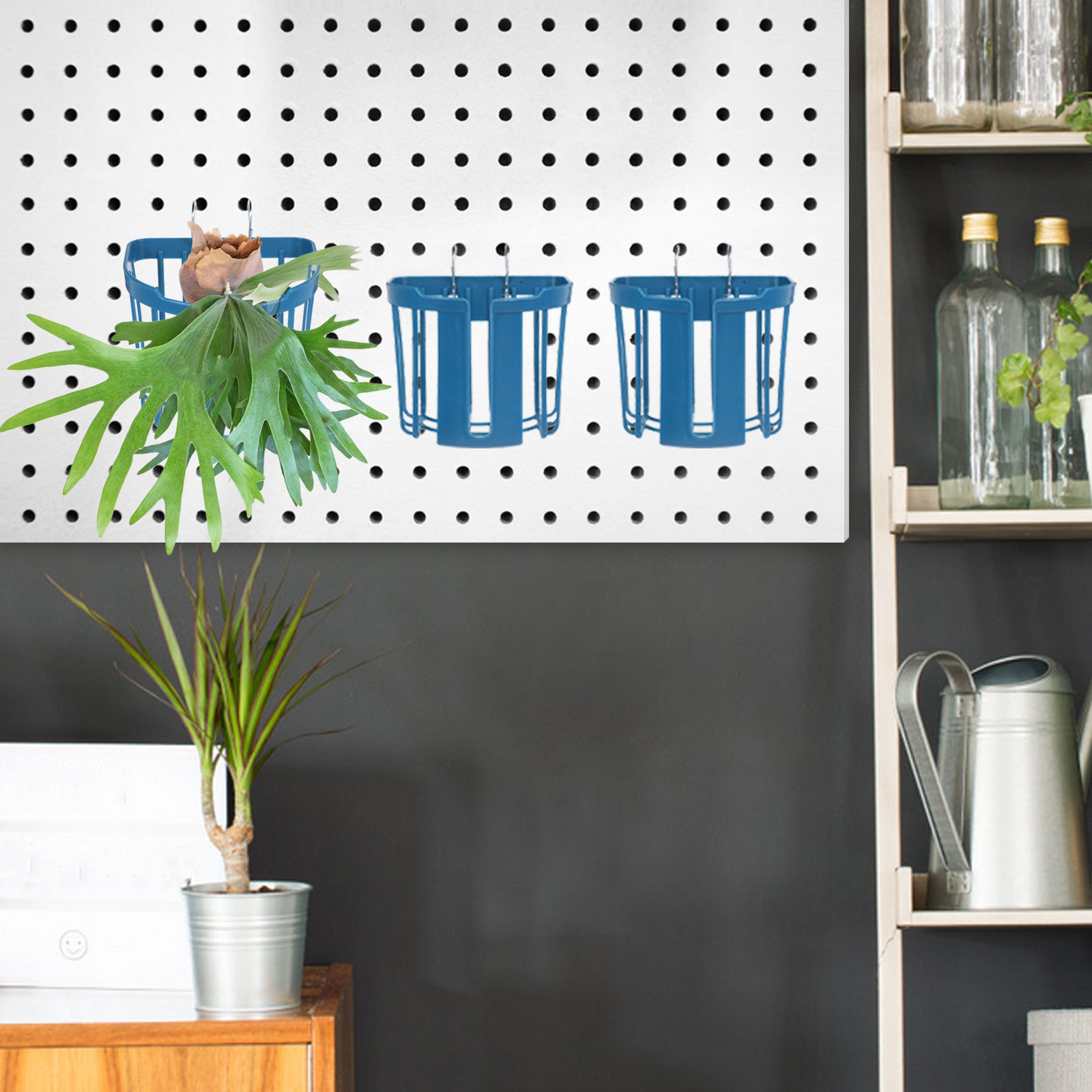 4 Adet Duvara Monte Edilebilen - Home Office With Plants incelemesi ve fiyatı